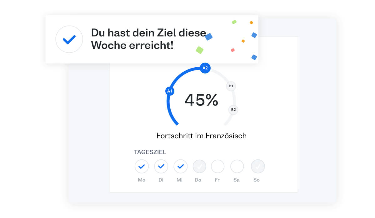 Schneller lernen mit deinem Lernplan: lerne Französische